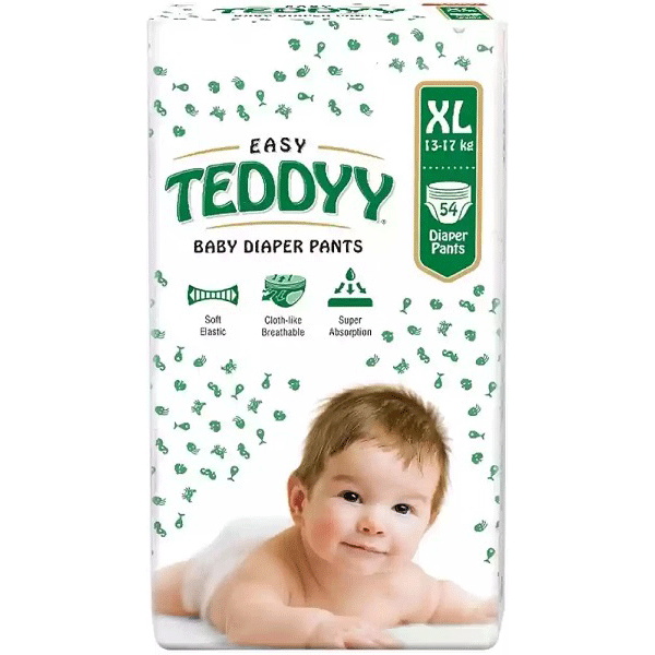 TEDDY BABY DIAPERS XL SIZE PANT STYLE 54`S