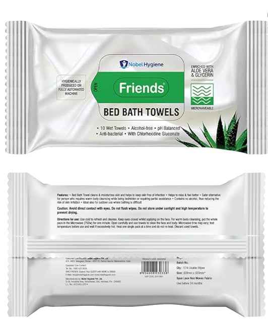 FRIENDS BED BATH TOWELS XL - PACK OF 3