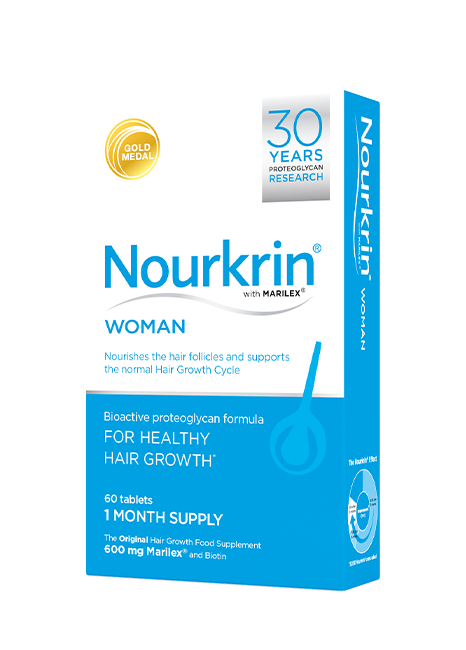 NOURKRIN WOMEN HAIR NUTRACEUTICAL PROTEOGLYCAN REPLACEME FORMULA FOR HAIR