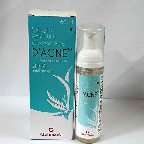 D ACNE FOAMING FACE WASH - 60ML