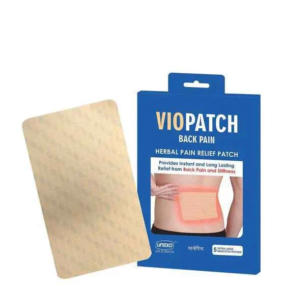 VIOPATCH BACK PAIN HERBAL PAIN RELIEF PATCH 1 PACK 5`S
