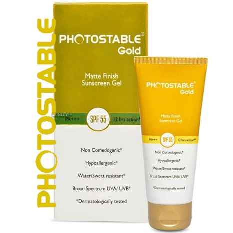 PHOTOSTABLE GOLD MATTE FINISH SUNSCREEN GEL (PA+++ SPF 55 - 50GM)