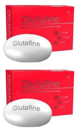 GLUTAFINE RICH CREAMY SOAP - 75G (PACK OF 2)