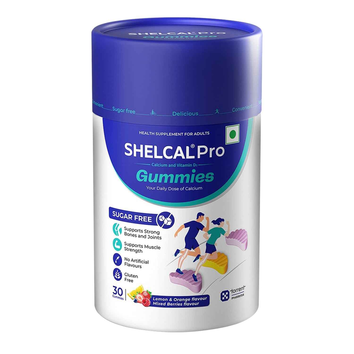SHELCAL PRO (CALCIUM + VITAMIN D3) GUMMIES - 30`S