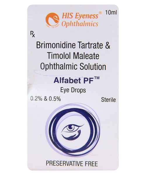 His Eyeness Alfabet PF Eye Drops - 10ml