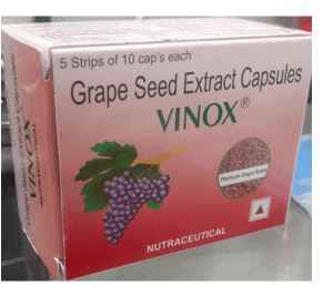 Vinox Grape Seed Extract Capsules – 120 Tablets